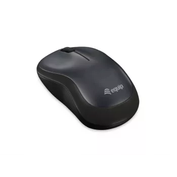 Equip Comfort Wireless Black RF bezvadu optiskā pele