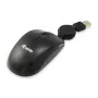 Equip 245103 ceļojumu pele Ambidextrous USB Type-A optiskā 1000 DPI