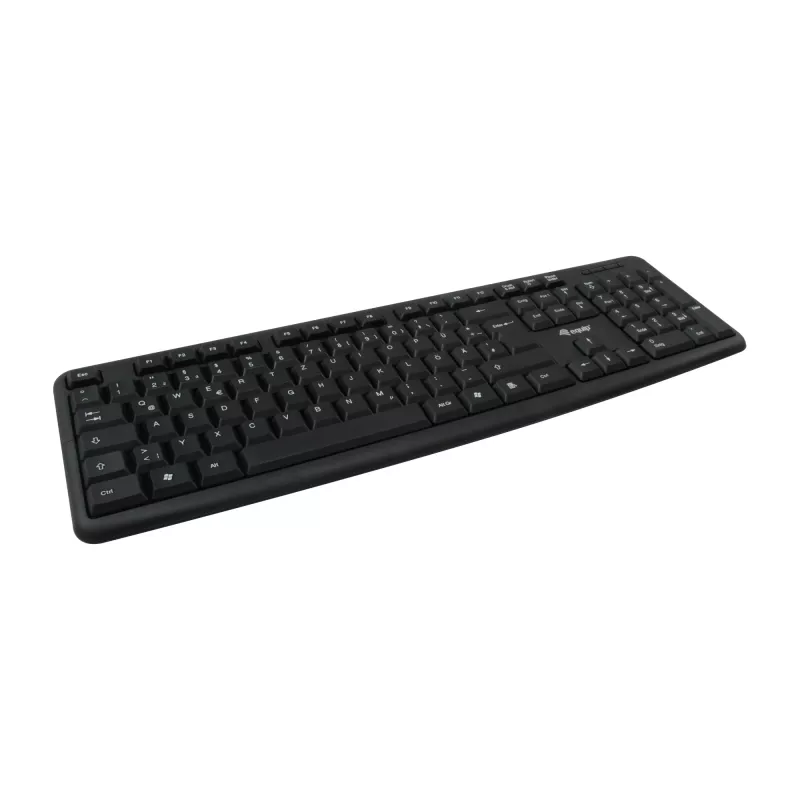 EQUIP 245203 tastatūra un pele komplektā USB QWERTY itāļu melna
