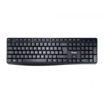 Equip 245213 tastatūra Office USB QWERTY itāļu Melna