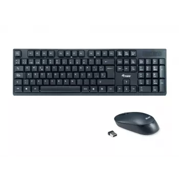 Equip bezvadu tastatūras un peles komplekts, ES izkārtojums