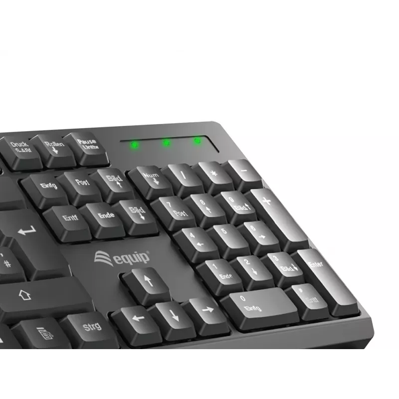 Equip bezvadu tastatūras un peles komplekts, ES izkārtojums