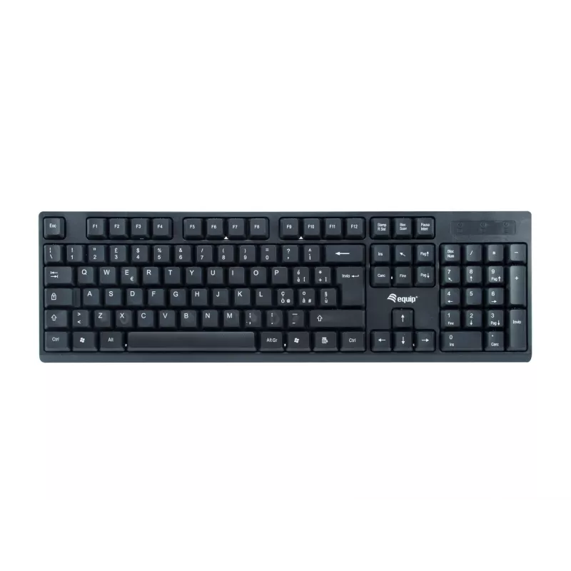 Equip Bezvadu tastatūras un peles komplekts, IT izkārtojums