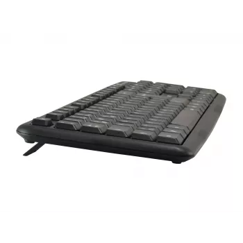 Equip 245202 tastatūras un peles komplekts, USB, vadu, QWERTY portugāļu, melns