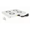Equip EZF-4-G dzesēšanas ventilatori 19 inch, 1U, 4 ventilatori, RAL7035 pelēki