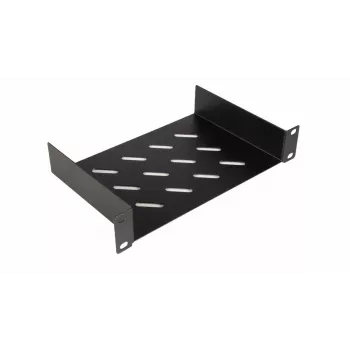 Equip fiksētais plaukts 10 inch, 1U, 150 mm, melns