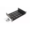 Equip fiksētais plaukts 10 inch, 1U, 150 mm, melns