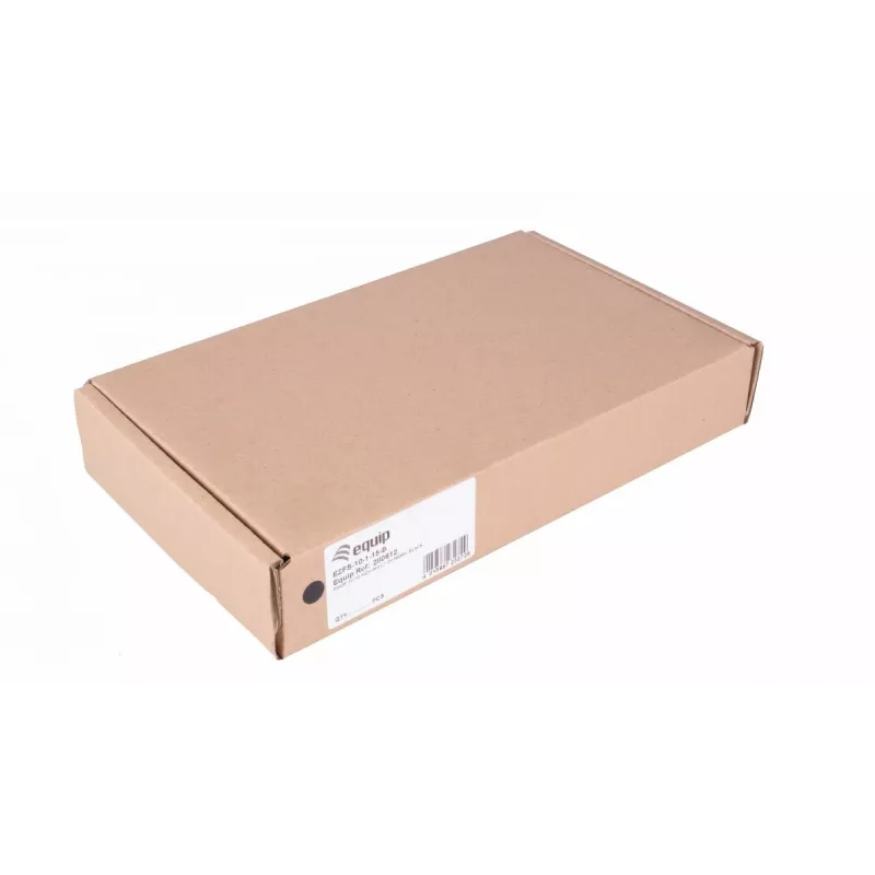 Equip fiksētais plaukts 10 inch, 1U, 150 mm, melns