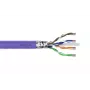 DIGITUS instalācijas kabelis - CAT6 - F/UTP - AWG 23/1 - 305m - Violeta