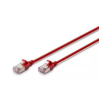 DIGITUS plānā patch-a kabelis CAT6A F/FTP 5m sarkans