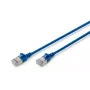 DIGITUS Plānais savienojuma kabelis CAT6A F-FTP 5m Zils