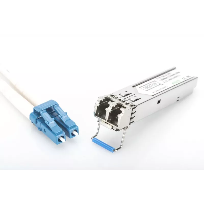 DIGITUS 1.25 Gbps SFP modulis, līdz 20 km vienmoda, LC Duplex savienotājs 1000Base-LX, 1310nm