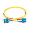 DIGITUS optiskās šķiedras patch cords, SC-SC OS2, vienmodas 09/125 µ, duplekss, 1 m