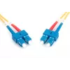 DIGITUS optiskās šķiedras patch cords, SC-SC OS2, vienmodas 09/125 µ, duplekss, 1 m
