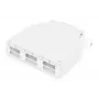 DIGITUS DN-96890 DIN sliežu savienojuma kārba 6x SC//DX savienotājiem, pelēka