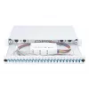 DIGITUS Fiber Optic Sliding Splice Box, 1U, aprīkots ar 24x LC duplekss, iekļauts M25 skrūve, splicēšanas kasete, krāsaini pigtaili OM4, adapteri