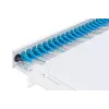 DIGITUS Fiber Optic Sliding Splice Box, 1U, aprīkots ar 24x LC duplekss, iekļauts M25 skrūve, splicēšanas kasete, krāsaini pigtaili OM4, adapteri