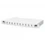 DIGITUS Fiber Optic Sliding Splice Box, 1U, 12x LC Duplex, OM4