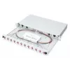 DIGITUS Fiber Optic Sliding Splice Box, 1U, 12x LC Duplex, OM4