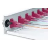 DIGITUS Fiber Optic Sliding Splice Box, 1U, 12x LC Duplex, OM4