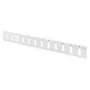 DIGITUS DN-96201-QL Priekšējais panelis Quick Lock 12x SC DX vertikāli pelēks