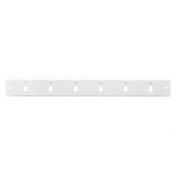 DIGITUS DN-96208-QL priekšējais panelis Quick Lock 6x SC SX LC DX vertikāli pelēks