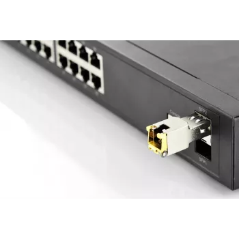 DIGITUS 1.25 Gbps vara SFP modulis RJ45 HP saderīgs 1000Mbit līdz 100m