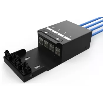 DIGITUS DN-93708-4 Konsolidācijas punkta kaste 4 portiem ar viedu kabeļu pārvaldnieku