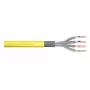 DIGITUS CAT 7A S/FTP instalācijas kabelis 4x2x AWG22/1 - 500m - dzeltens - B2ca