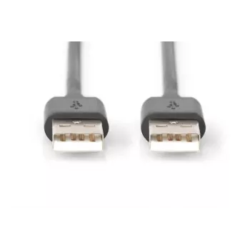 DIGITUS USB 2.0 savienojuma kabelis A tips 1m