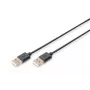 DIGITUS USB savienojuma kabelis A vīrs/A vīrs 1.8m USB 2.0 saderīgs