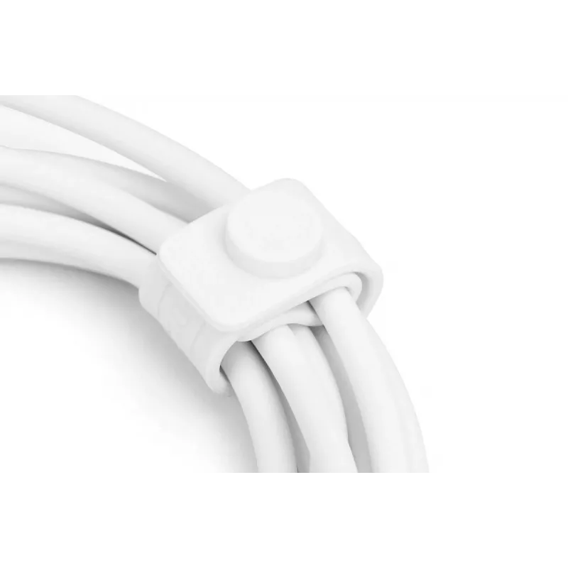 DIGITUS USB Silikona uzlādes kabelis USB-A – Lightning USB 2.0 12W – 1m balts