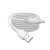 DIGITUS USB Silikona uzlādes kabelis USB-A – Lightning USB 2.0 12W – 1m balts