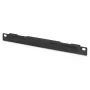 DIGITUS Vadu pārvaldības panelis 10 inch 0.5U ar otu 22x254x12mm melns