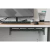 Digitus 19 collu aprīkojuma sienas stiprinājuma kronšteins 6U melns