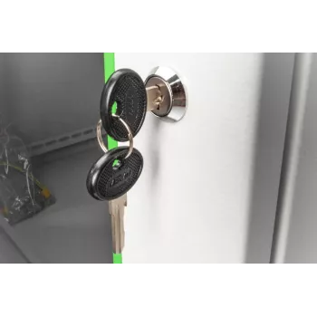 Atslēgu komplekts Locking Key Digitus DN-DVR-1 Melns Sudrabs 48.3 cm 2 gab.