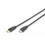 DIGITUS HDMI Premium High Speed savienojuma kabelis, A tipa vīrs/vīrs, 5m ar Ethernet, Ultra HD 60p melns