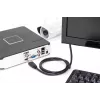 DIGITUS HDMI Premium High Speed savienojuma kabelis, tips A M/M, 3m ar Ethernet, Ultra HD 60p, melns