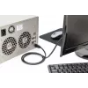 DIGITUS HDMI Premium High Speed savienojuma kabelis, tips A M/M, 3m ar Ethernet, Ultra HD 60p, melns