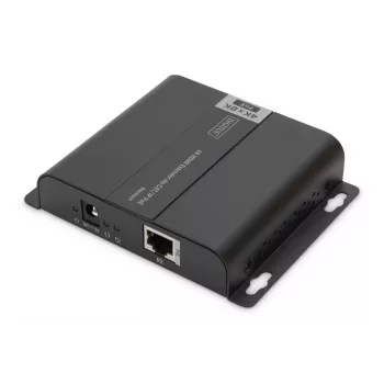 DIGITUS 4K HDMI uztvērējs pa IP/CAT 5, 6 (120m), PoE barošana