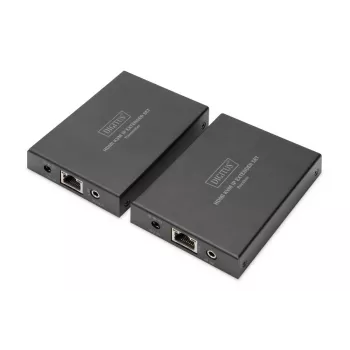 AV raidītājs un uztvērējs, Digitus HDMI KVM IP Extender Set, 1920 x 1200 pikseļi, 150 m