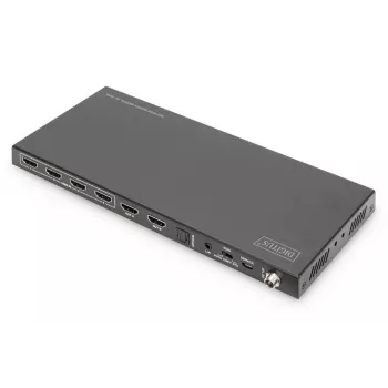 DIGITUS 4x2 HDMI Matricas Slēdzis 4K/60Hz Scaler EDID ARC HDCP 2.2 18 Gbps