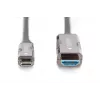 DIGITUS USB-C uz HDMI AOC adaptera kabelis, HDMI 2.0, 4K@60Hz, 20 m