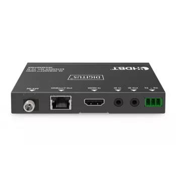 DIGITUS 4K HDBaseT pagarinātāju komplekts 70m PoC RS232 IR melns
