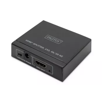 DIGITUS HDMI Sadalītājs 1x2 4K/30Hz, melns