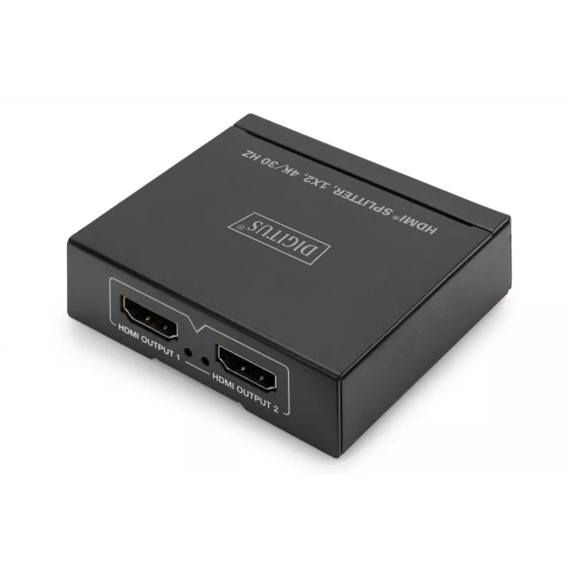 DIGITUS HDMI Sadalītājs 1x2 4K/30Hz, melns