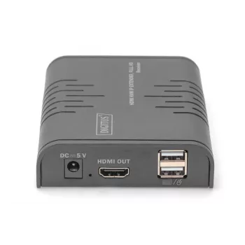 Digitus HDMI KVM IP pagarinātāja uztvērējs Full HD vadu 120m USB