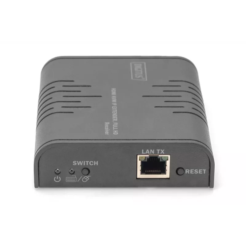 DIGITUS DS-55529 HDMI KVM IP pagarinātāju komplekts, Full HD 1080p/60 Hz, 120 m