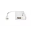 DIGITUS DB-340509-002-W Mini DisplayPort uz DisplayPort/HDMI/DVI adapteris, 1080p/60 Hz, 0,2 m, balts