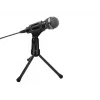 Equip Mini galda mikrofons, -30 dB, 30 - 16000 Hz, 2200 Ω, vads, 3.5 mm